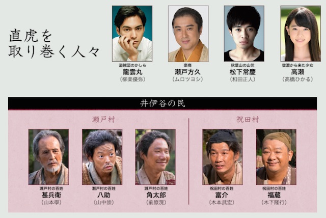 17 Nhk大河ドラマ おんな城主 井伊直虎 のキャスト 出演者 大河ドラマclub